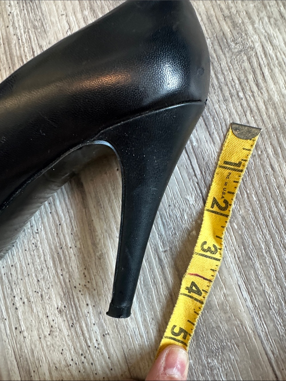 Nine West Classic Black High Heel Pumps - Women's Stylish Court Shoes - Picture 6 of 10